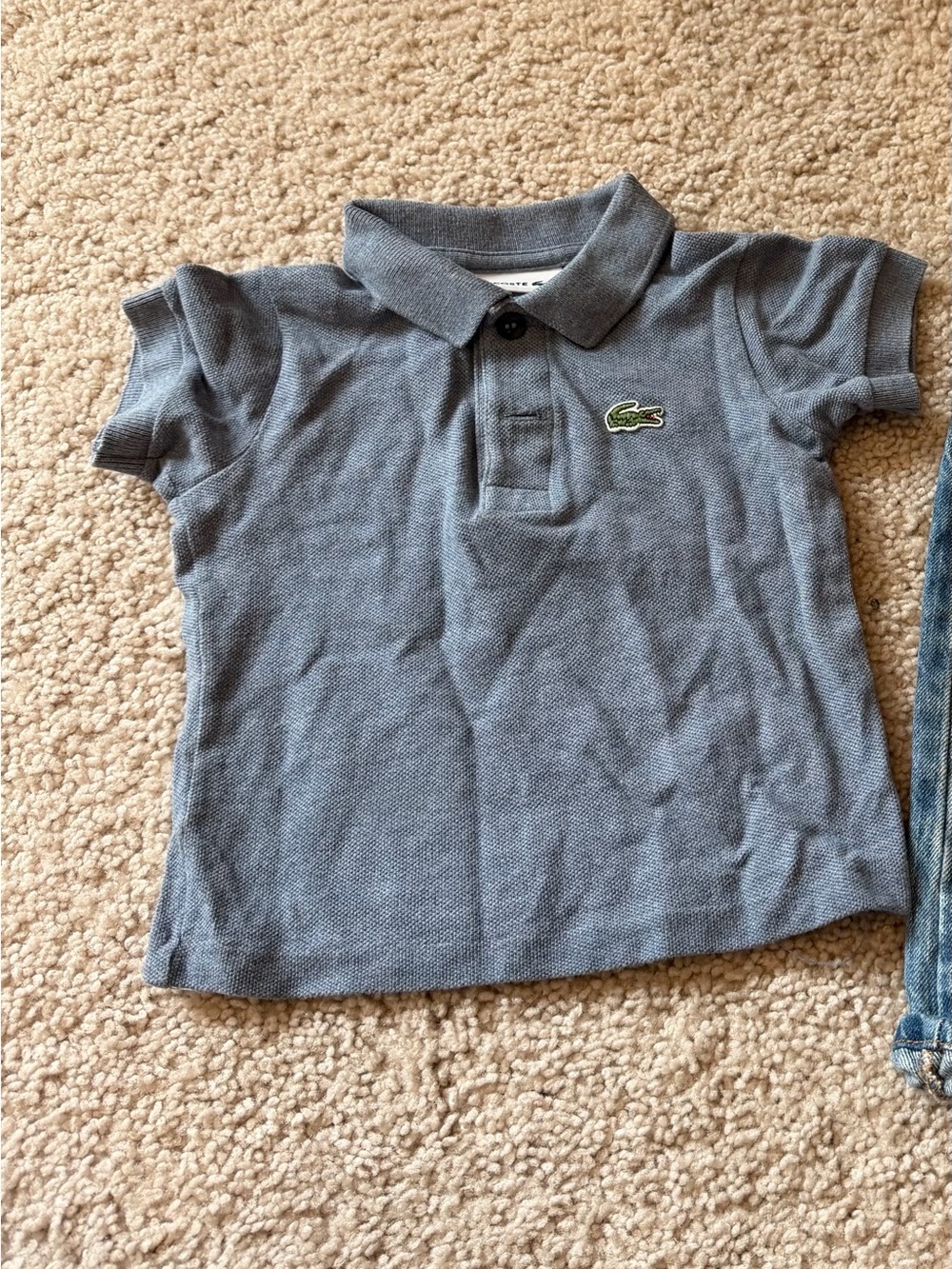 Lacoste 12 M Baby Blue Polo Shirt